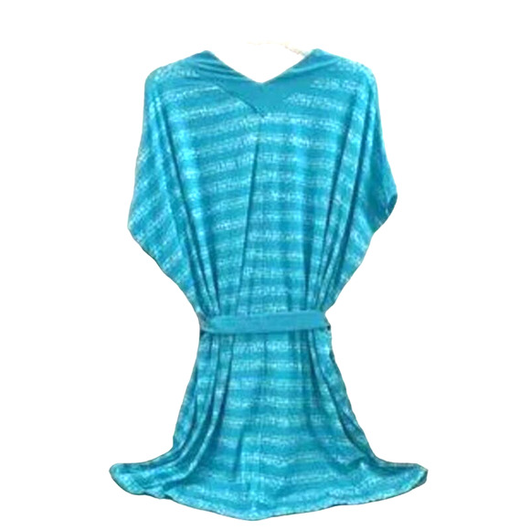 Michael Kors Kytoto Tie Dye Stripe V-Neck Tunic Swim Cover-Up Medium / Large NWT - Picture 6 of 6